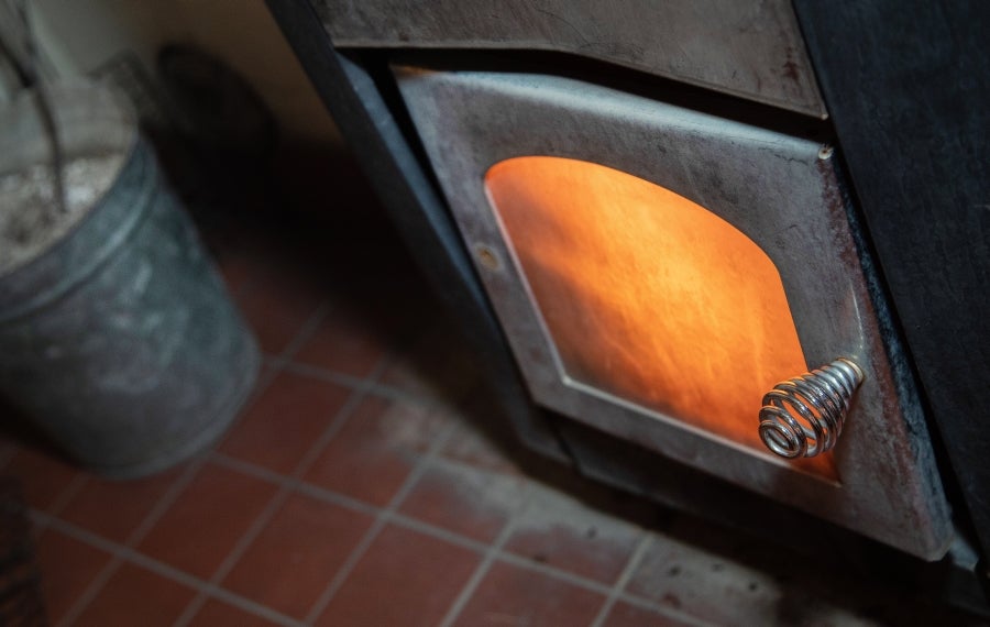 Fotos: Ver el partido, desde la sauna