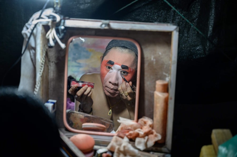 Fotos: Entre bambalinas de una ópera china