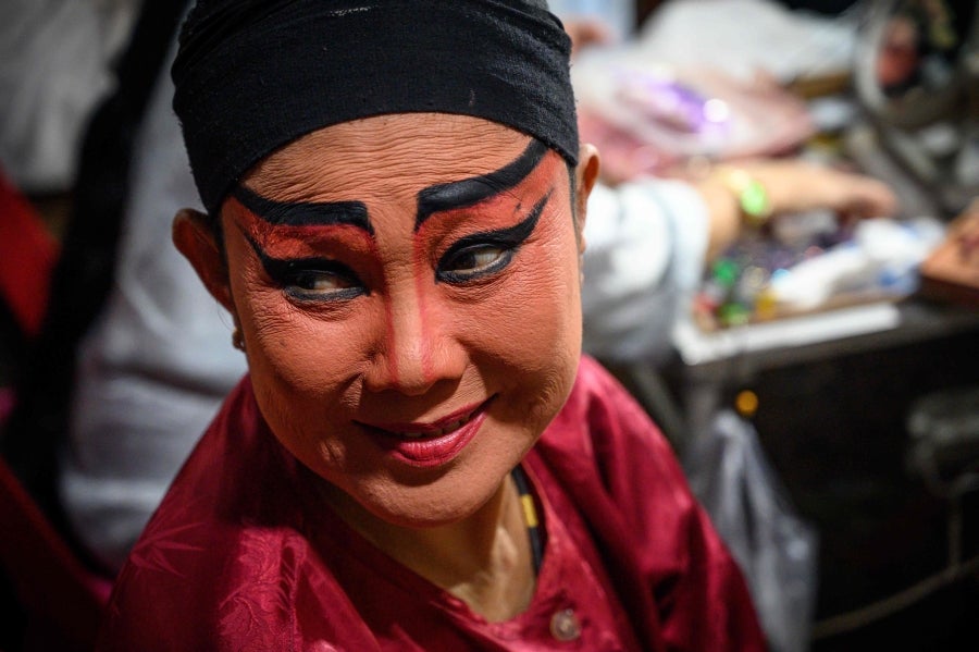 Fotos: Entre bambalinas de una ópera china