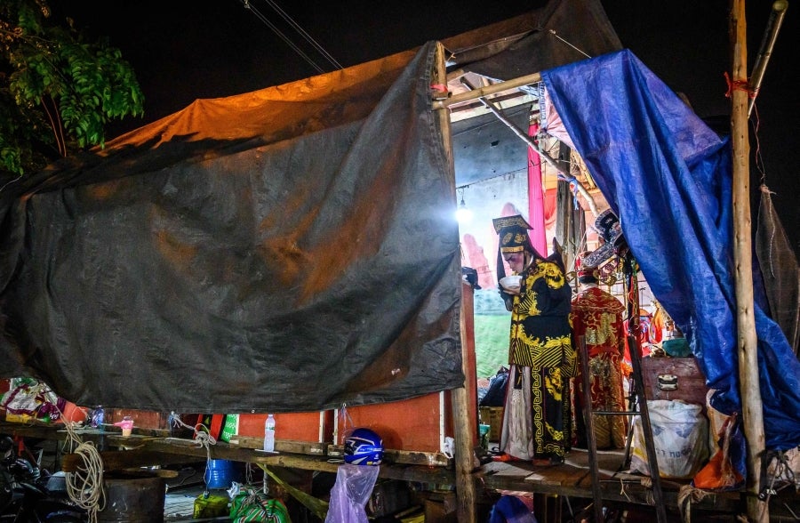 Fotos: Entre bambalinas de una ópera china