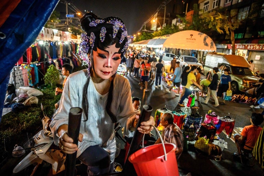 Fotos: Entre bambalinas de una ópera china