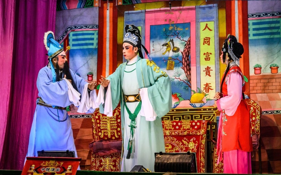 Fotos: Entre bambalinas de una ópera china