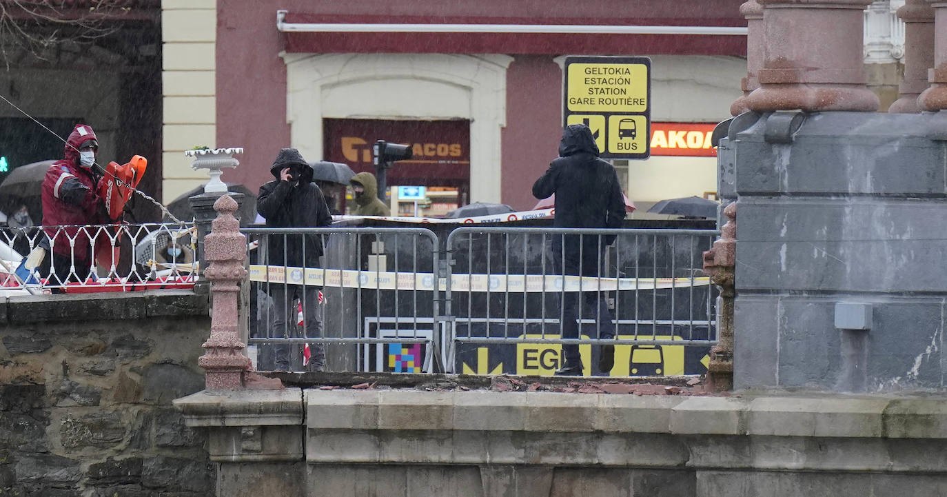 El otro agente que se encontraba en el vehículo en el momento del accidente ha sido trasladado al hospital 