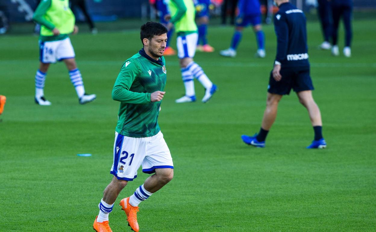 Imanol: «David Silva y Aritz Elustondo son baja para mañana»