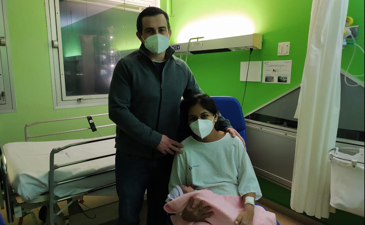 Illari ha nacido a las 01.12 horas en el Hospital Donostia. 