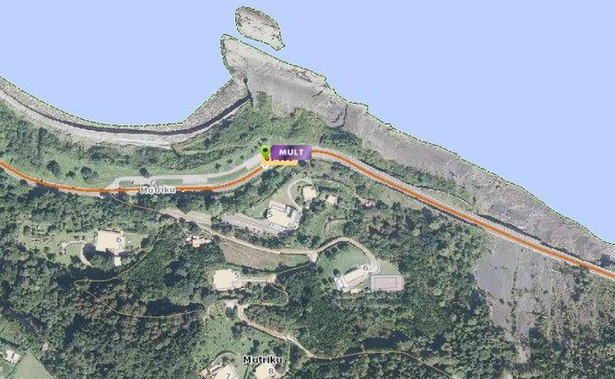 Desprendimiento en Mutriku.