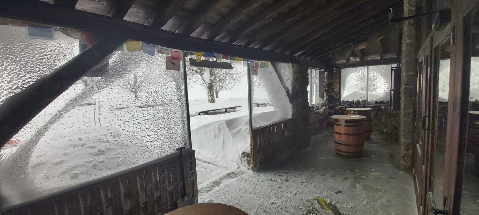 Fotos: La Fonda de Urbia se vuelve blanca