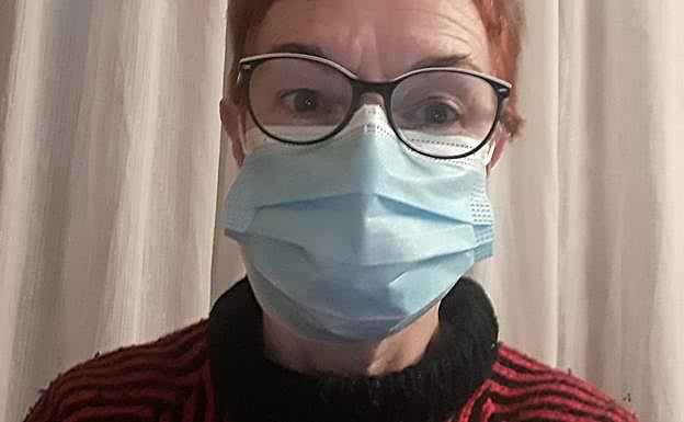 La delegada de Aemet en el País Vasco, Margarita Martín. 