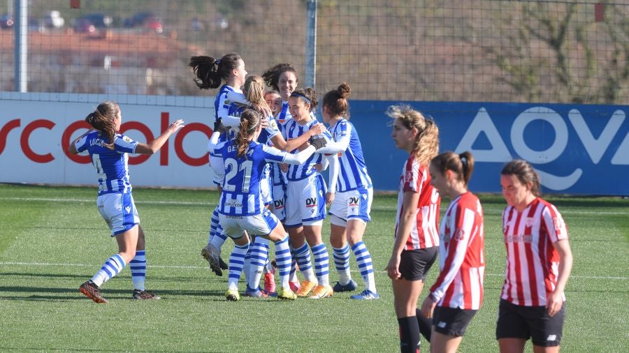 La Real Sociedad se lleva también el derbi femenino. 