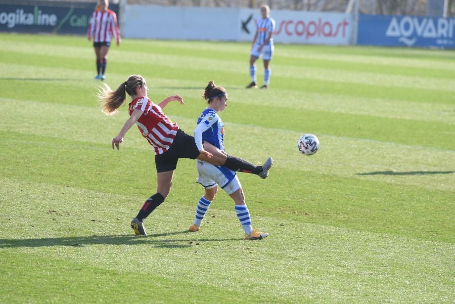La Real Sociedad se lleva también el derbi femenino. 