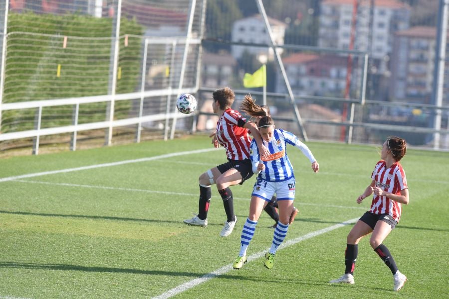 La Real Sociedad se lleva también el derbi femenino. 