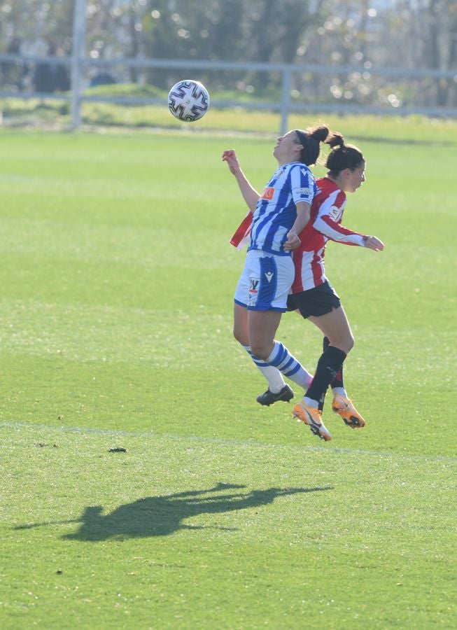 La Real Sociedad se lleva también el derbi femenino. 