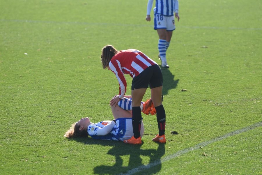 La Real Sociedad se lleva también el derbi femenino. 