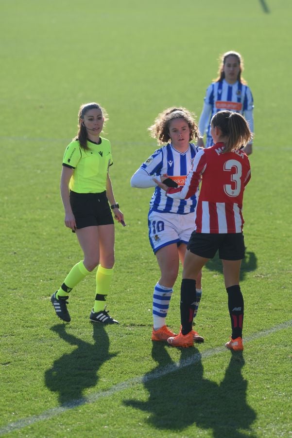 La Real Sociedad se lleva también el derbi femenino. 
