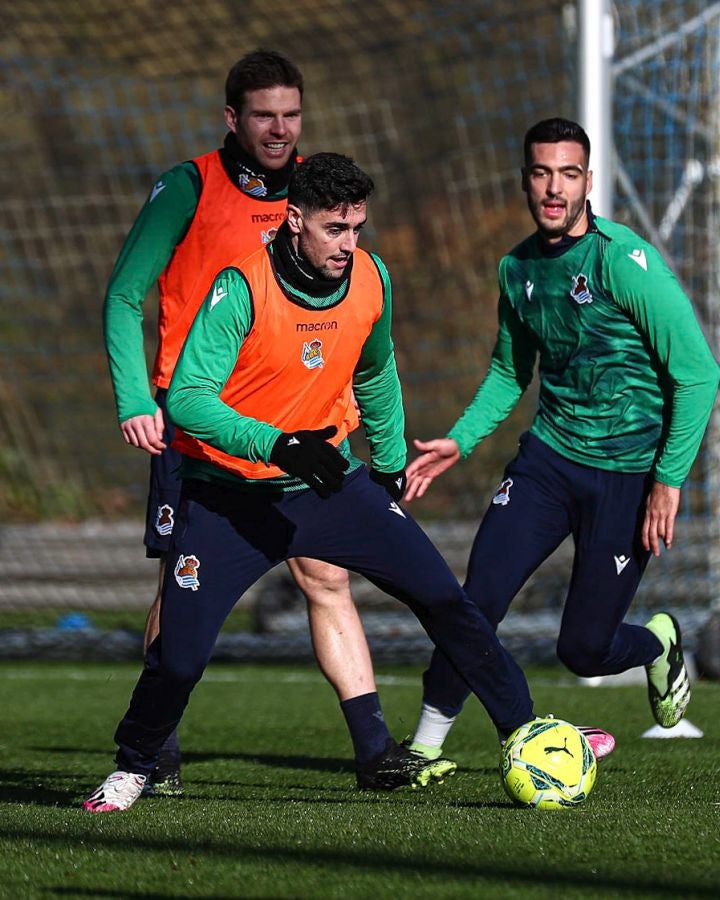 Sin descanso en Zubieta. 