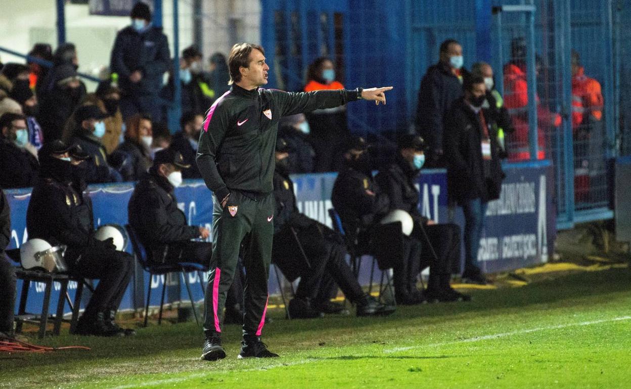 Sevilla-Real Sociedad: Lopetegui augura «un partido precioso» y alaba a Imanol