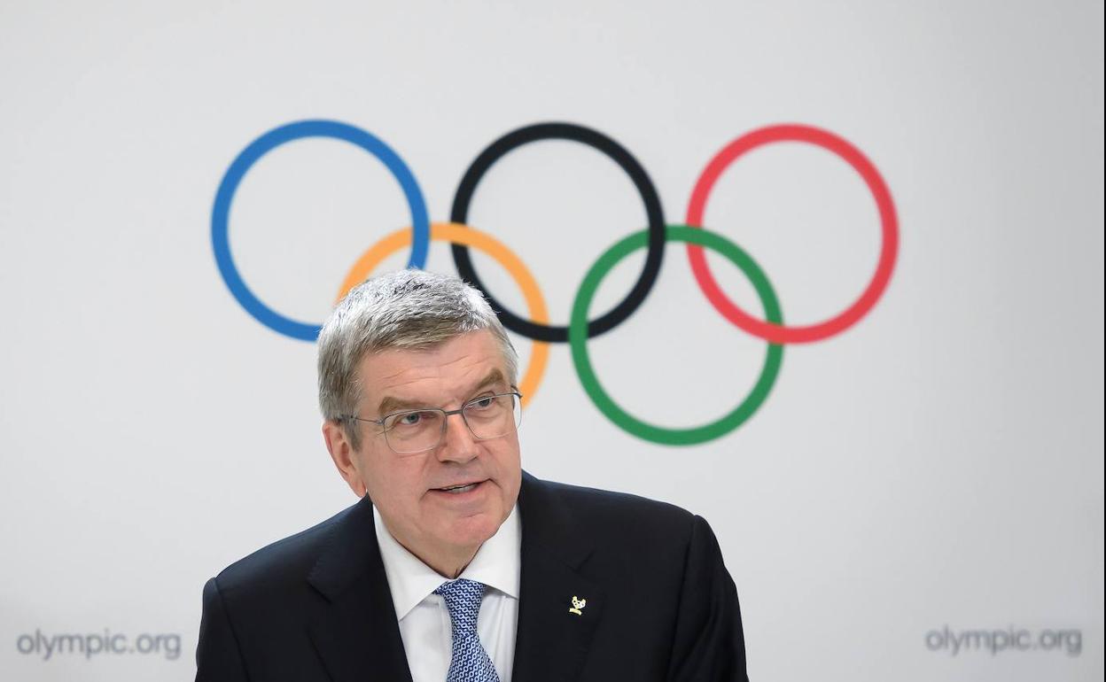 El presidente del COI, Thomas Bach.