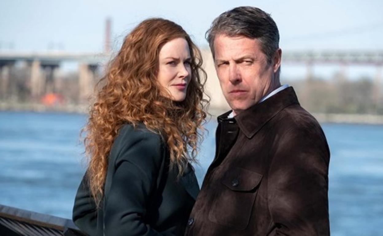 Nicole Kidman y Hugh Grant en una escena de la serie. 