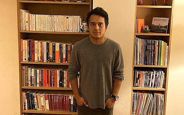 Fabián Hernández comenzó a participar en los círculos de Podemos y hoy es responsable de comunicación del de Donostia. 