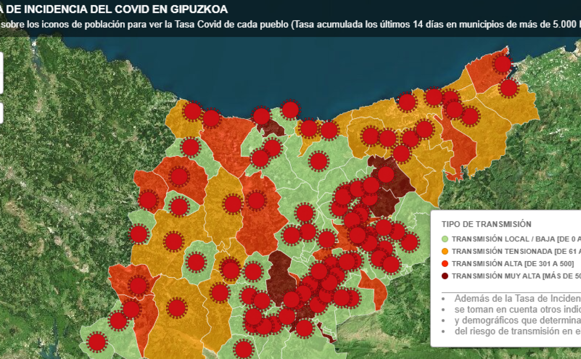 Coronavirus en Gipuzkoa: pueblos bajo la amenaza del cierre