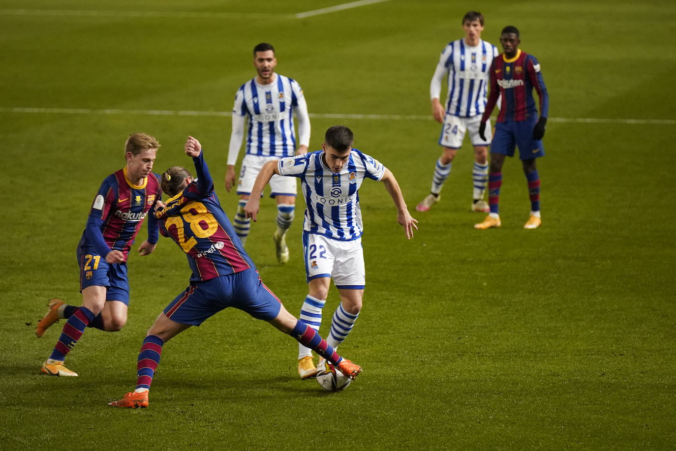 Fotod del Real Sociedad - Barcelona de Supercopa