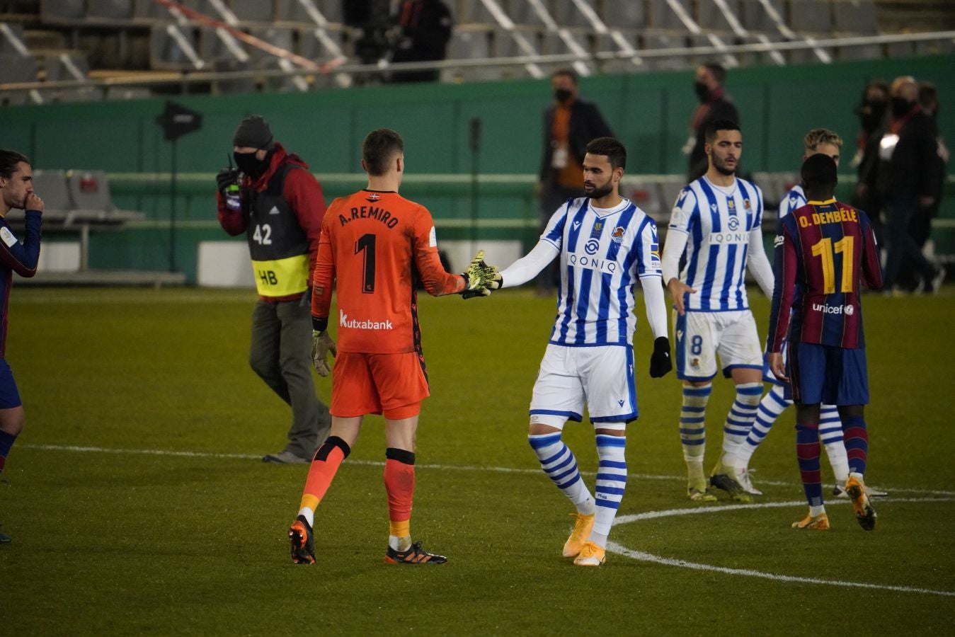 Fotod del Real Sociedad - Barcelona de Supercopa