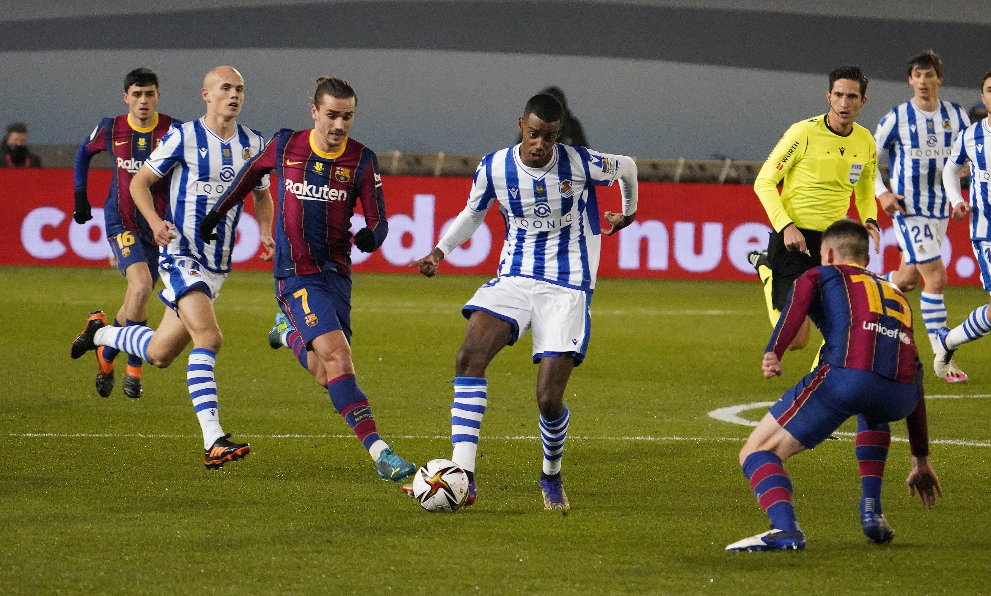 Fotod del Real Sociedad - Barcelona de Supercopa