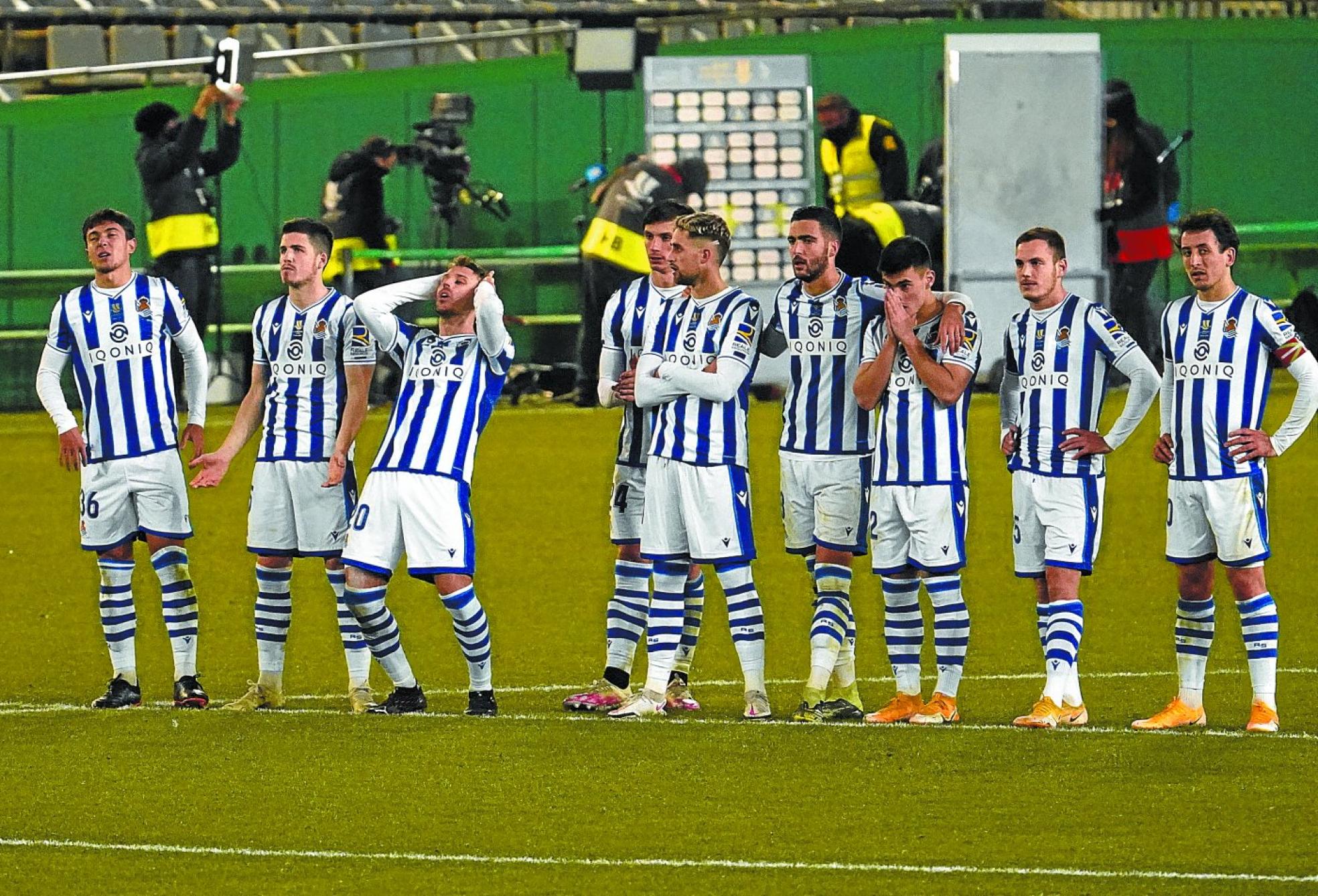 Los gestos de los realistas explican lo que sucedió en la tanda de penaltis. 