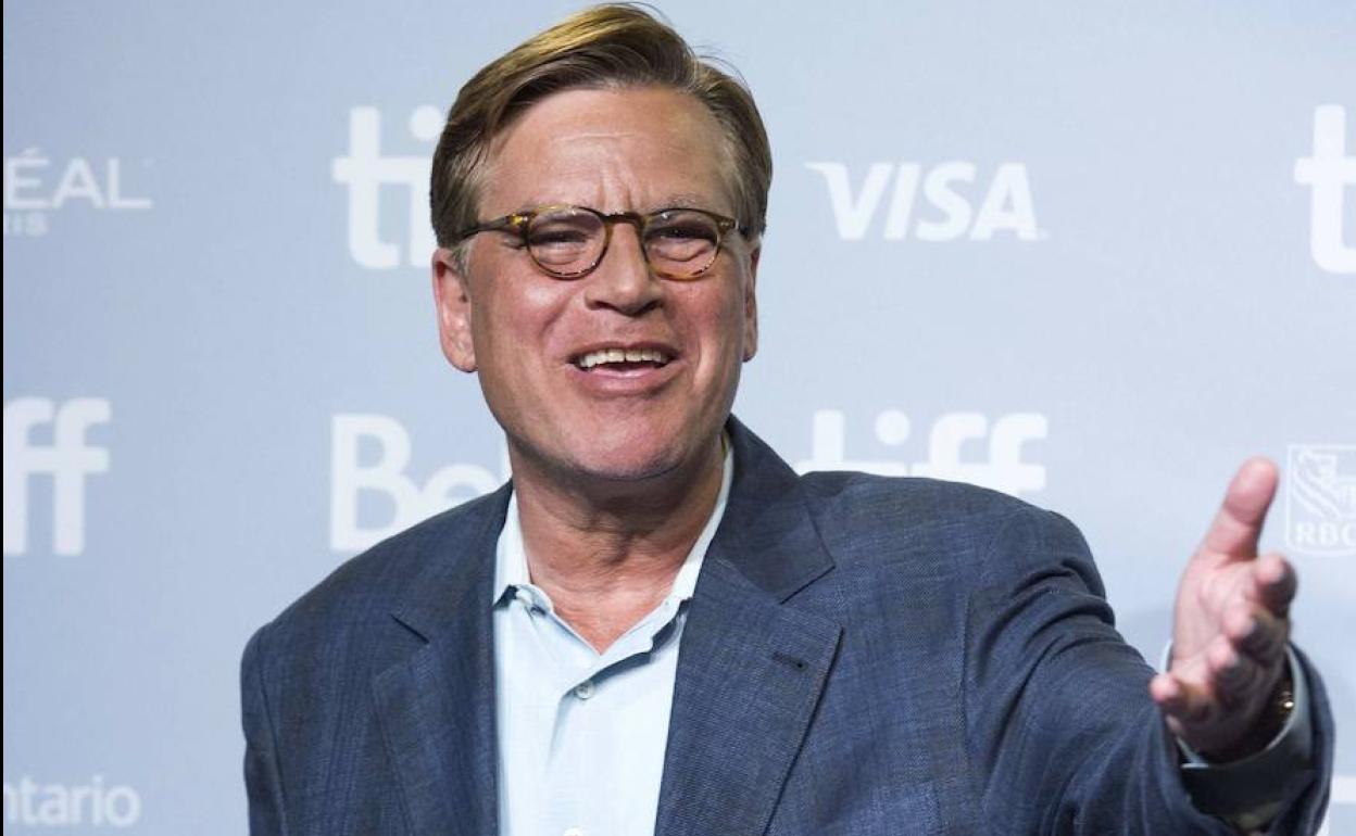 Aaron Sorkin durante la presentación de 'Molly's Game'.