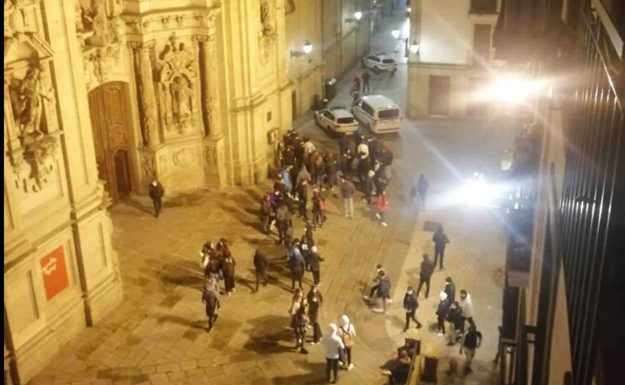 Altercados en la Parte Vieja donostiarra