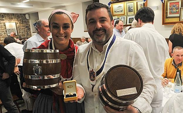 Gabriela fue Barril de Oro junto a Ander González. 