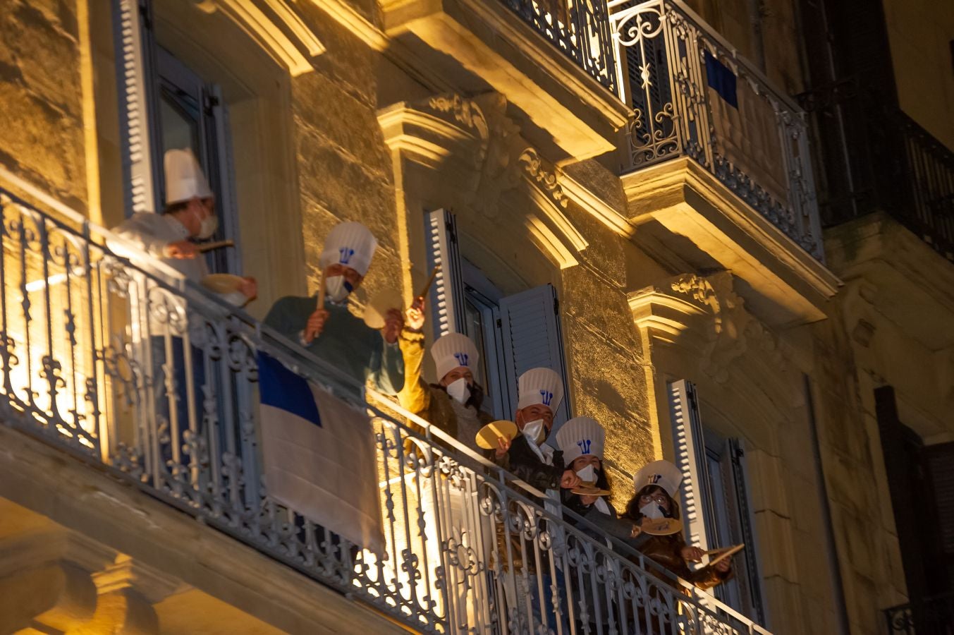 Fotos: La marcha, en los balcones
