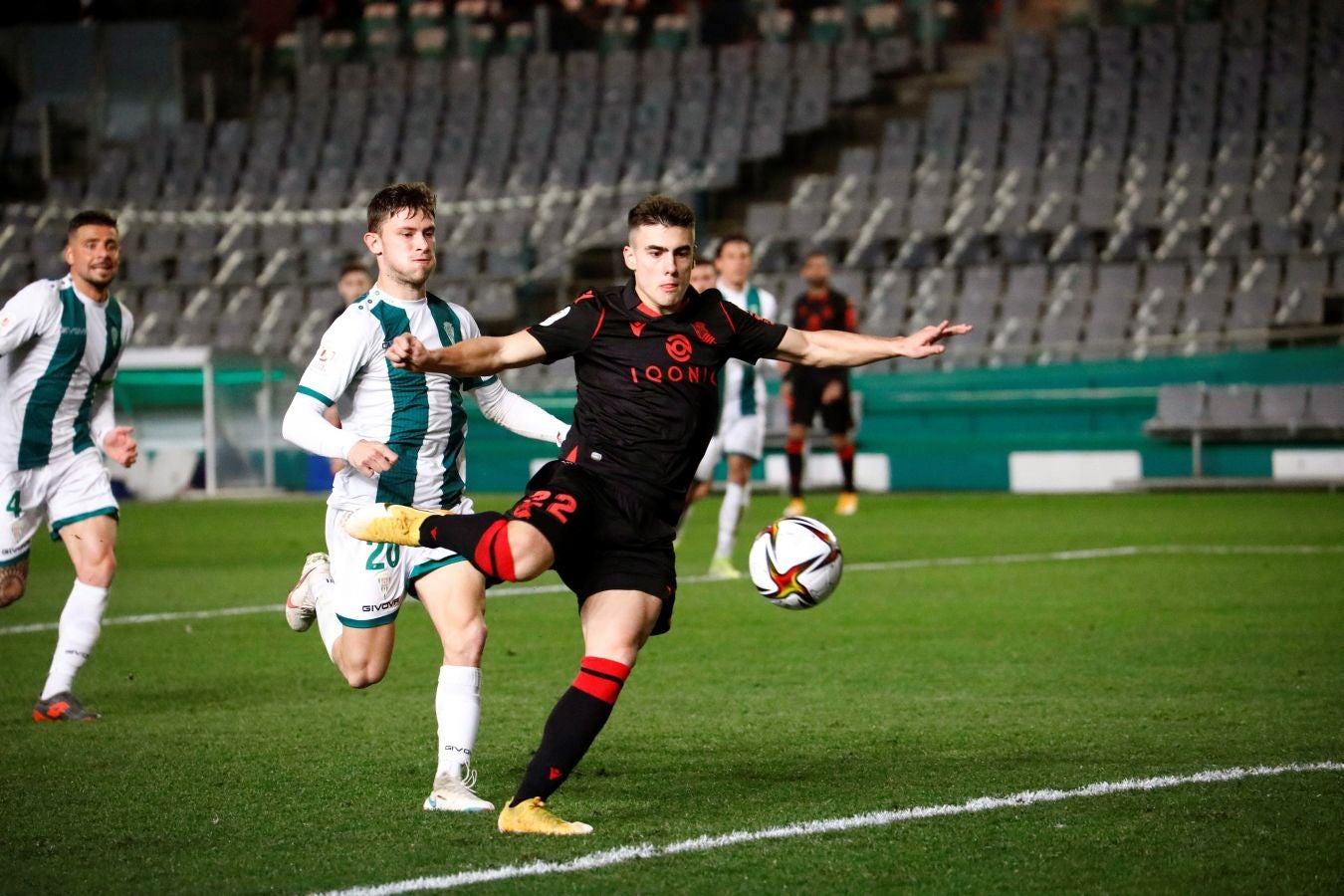 Los realistas han debutado en el el torneo copero con una victoria contundente al Córdoba gracias al doblete de Willian José.