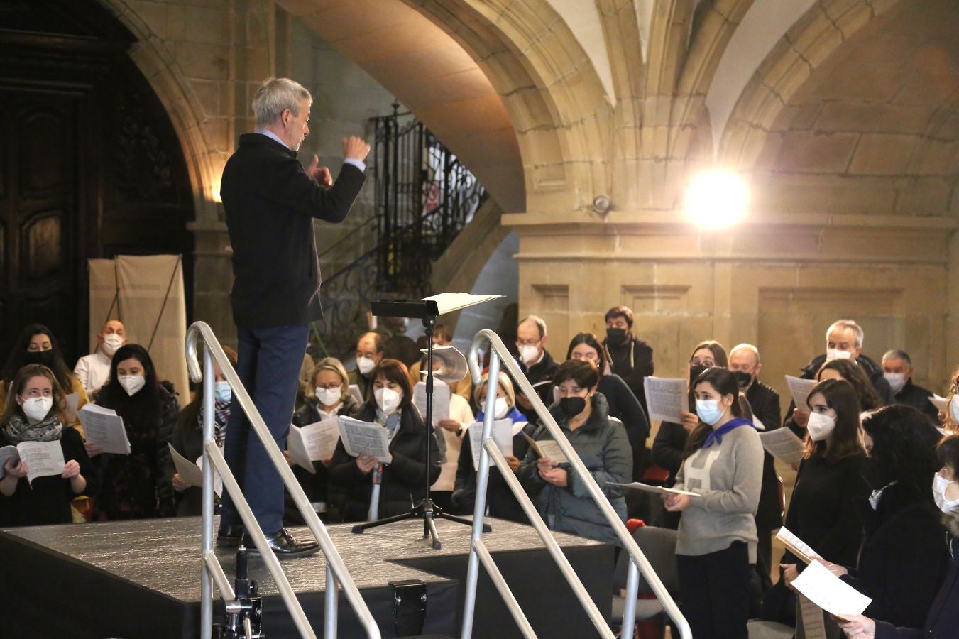 Fotos: Las imáganes de la misa en Santa María