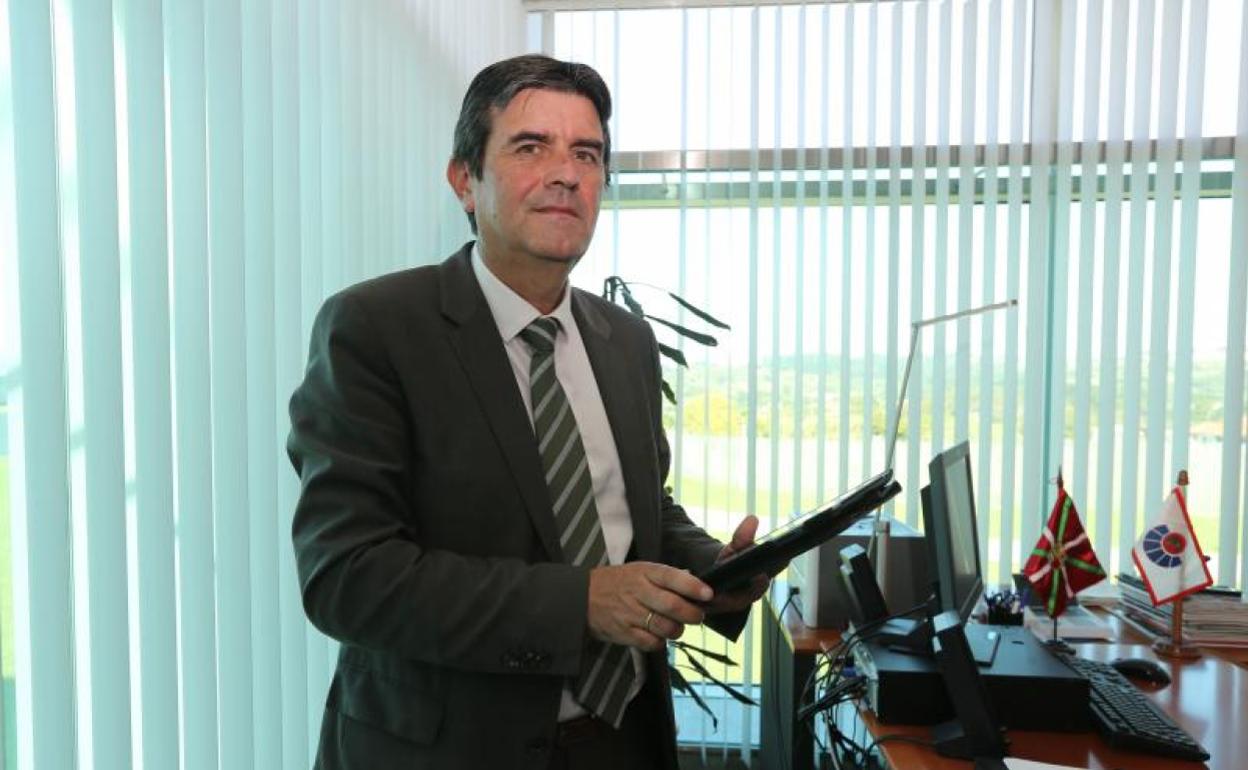 El viceconsejero de Seguridad, Josu Zubiaga. 