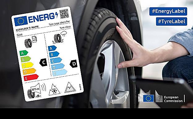 Nuevo etiquetado de los neumáticos 