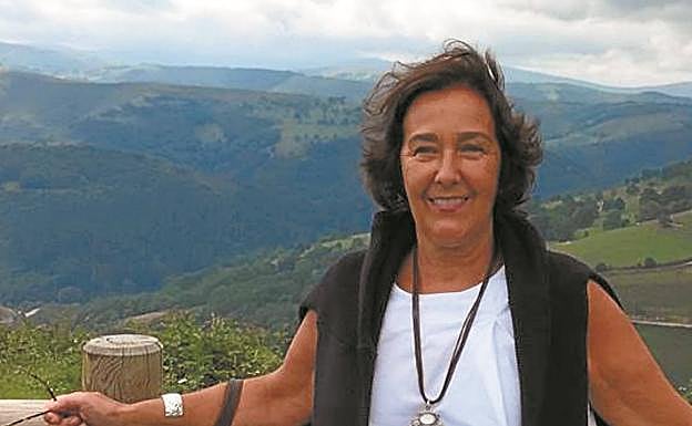 Montse Romeo, hija de Ramón Romeo, en una fotografía de su álbum personal. 