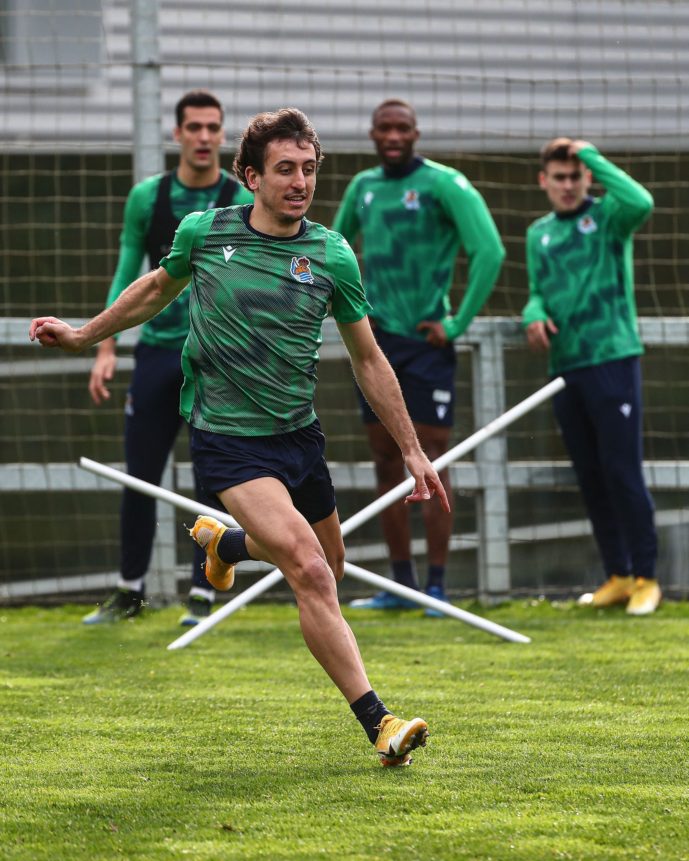 Fotos: La plantilla de la Real Sociedad prepara el duelo ante el Villarreal