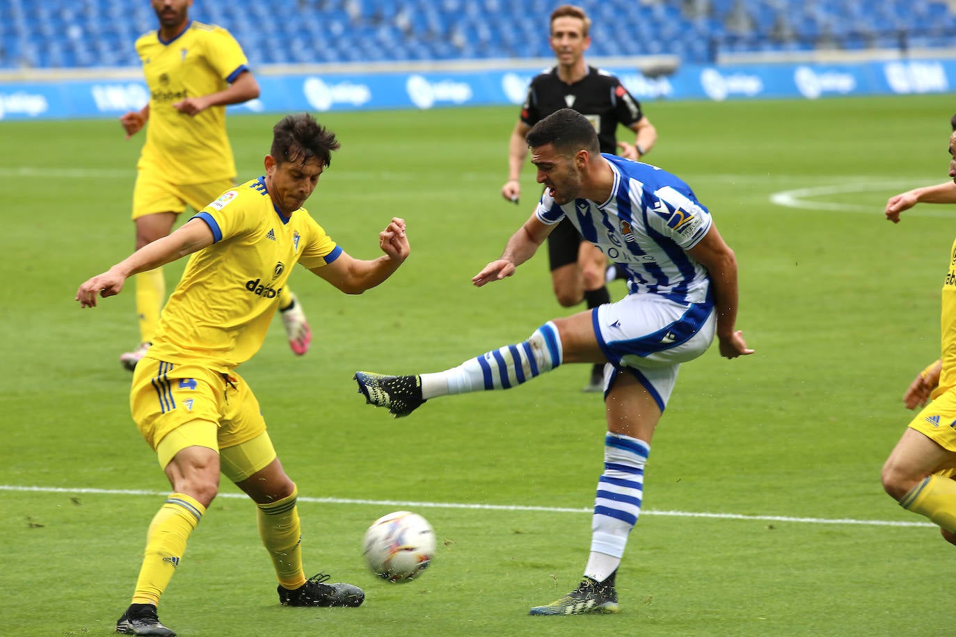 Fotos: Las mejores imágenes del Real-Cádiz