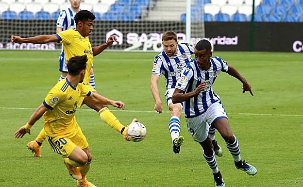 Isak, el pichichi de la Real Sociedad en 2021
