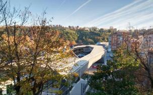 La estación del Topo en Loiola