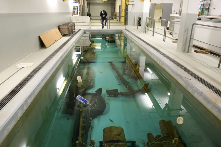 Gordailua guarda más de 100.000 piezas. 