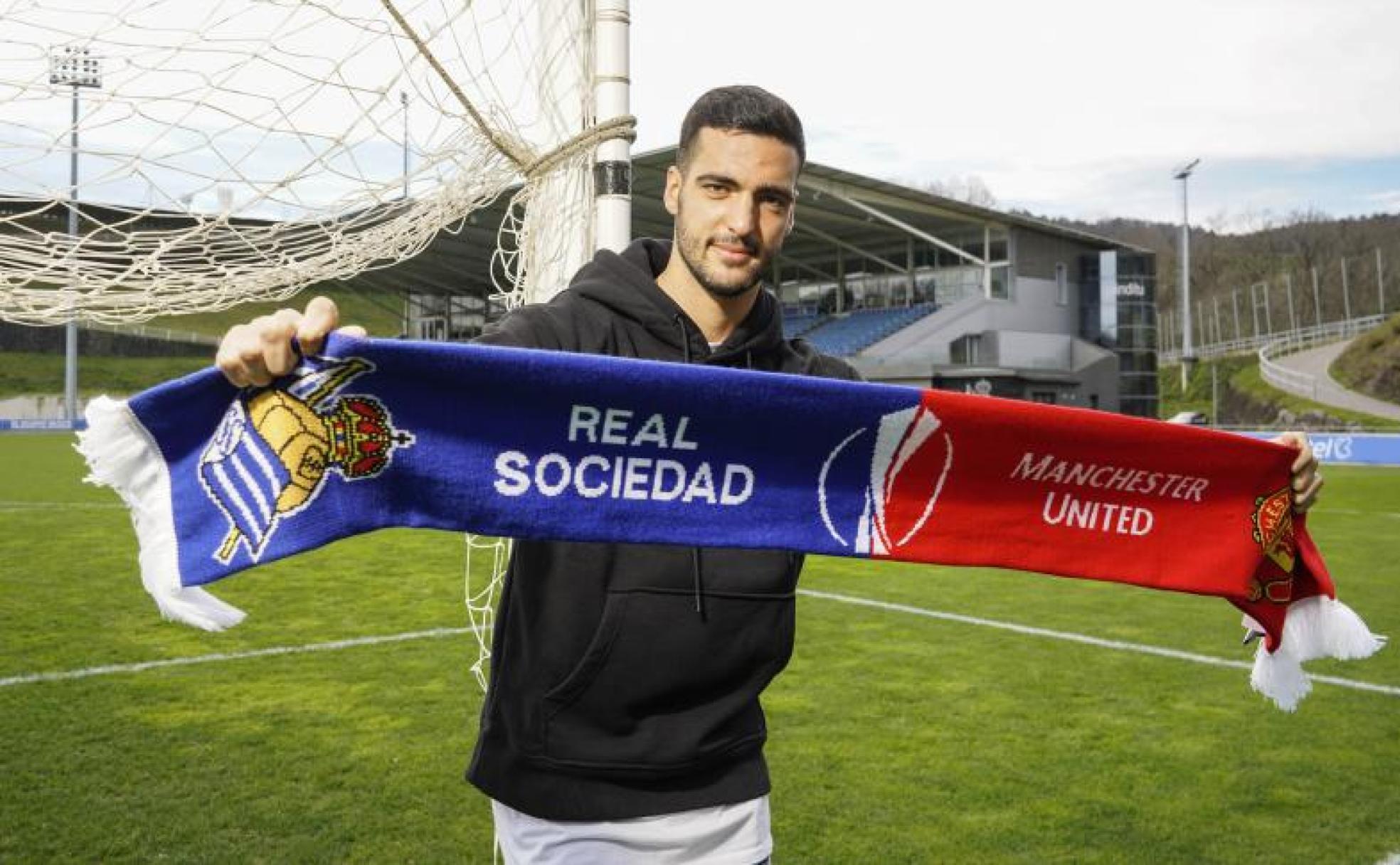 Europa League: Mikel Merino: «Al Manchester no le hará gracia jugar contra la Real Sociedad»