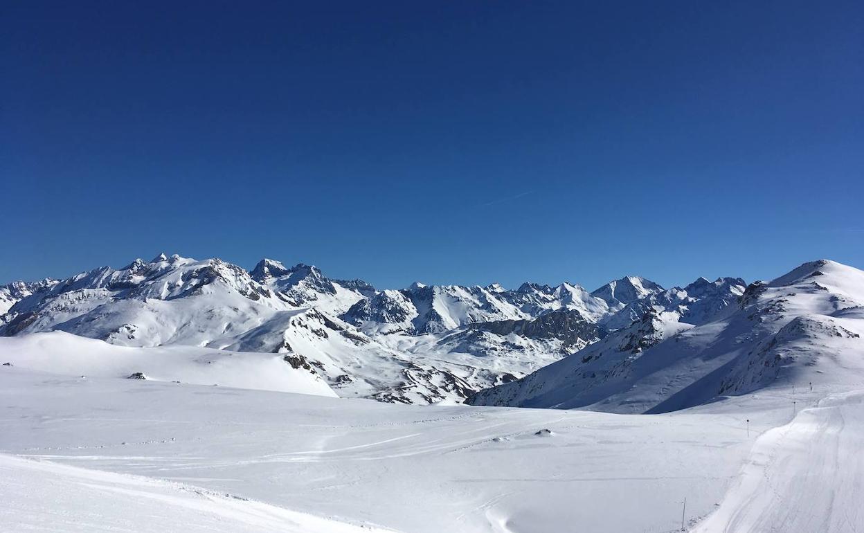 El sector de Portalet de la estación de esquí de Formigal 