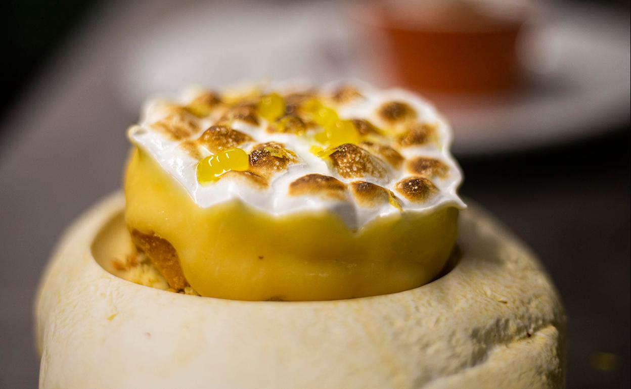 Receta de 'pie' de limón y merengue de Félix Belaunzaran