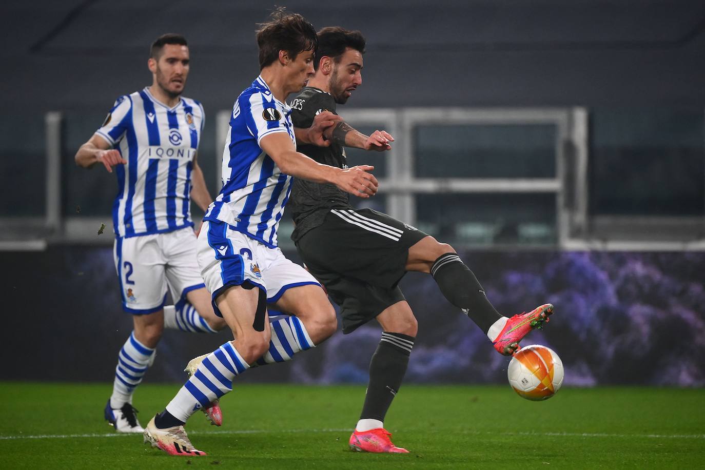 Imágenes del Real Sociedad - Manchester United