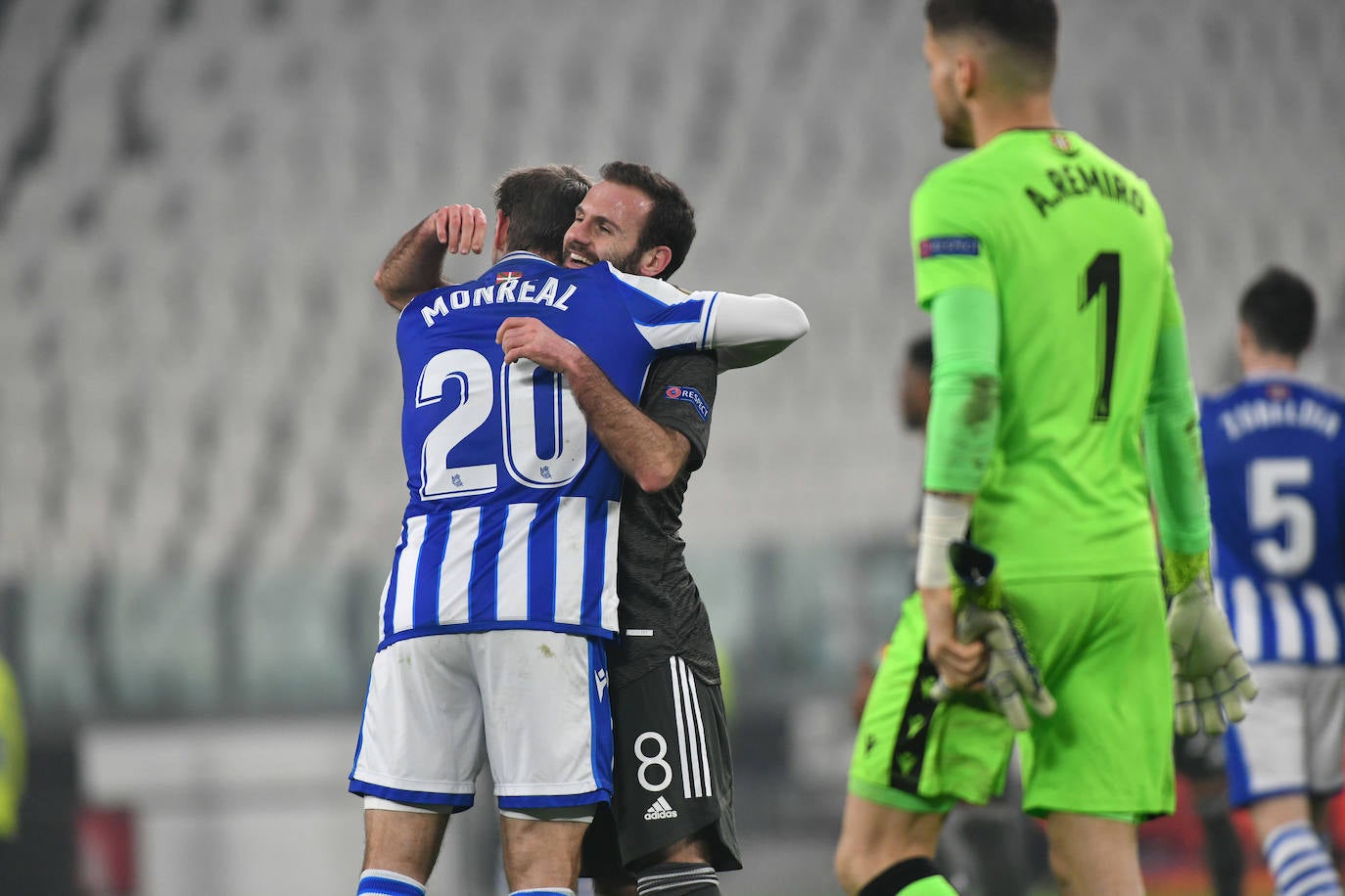 Imágenes del Real Sociedad - Manchester United