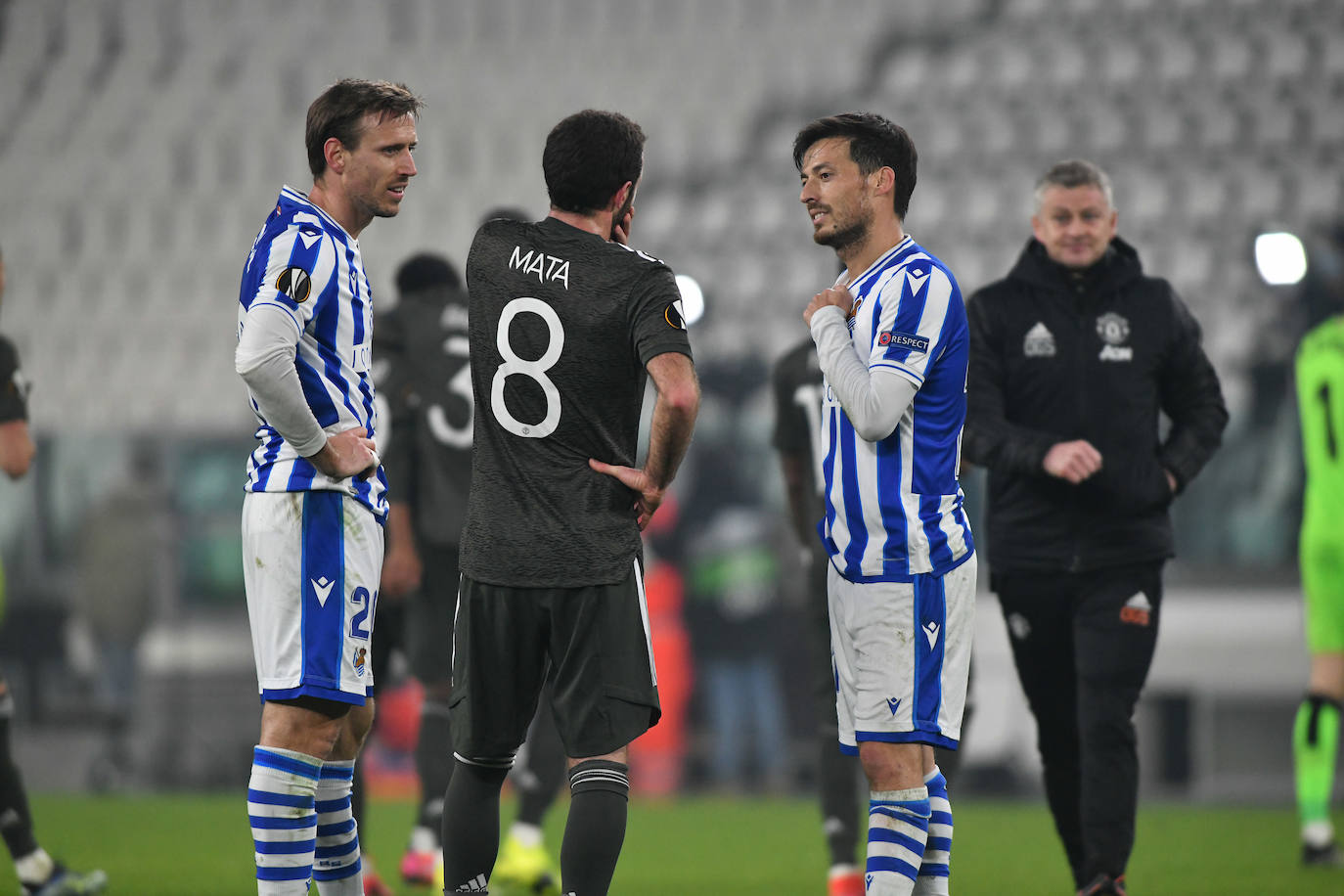 Imágenes del Real Sociedad - Manchester United