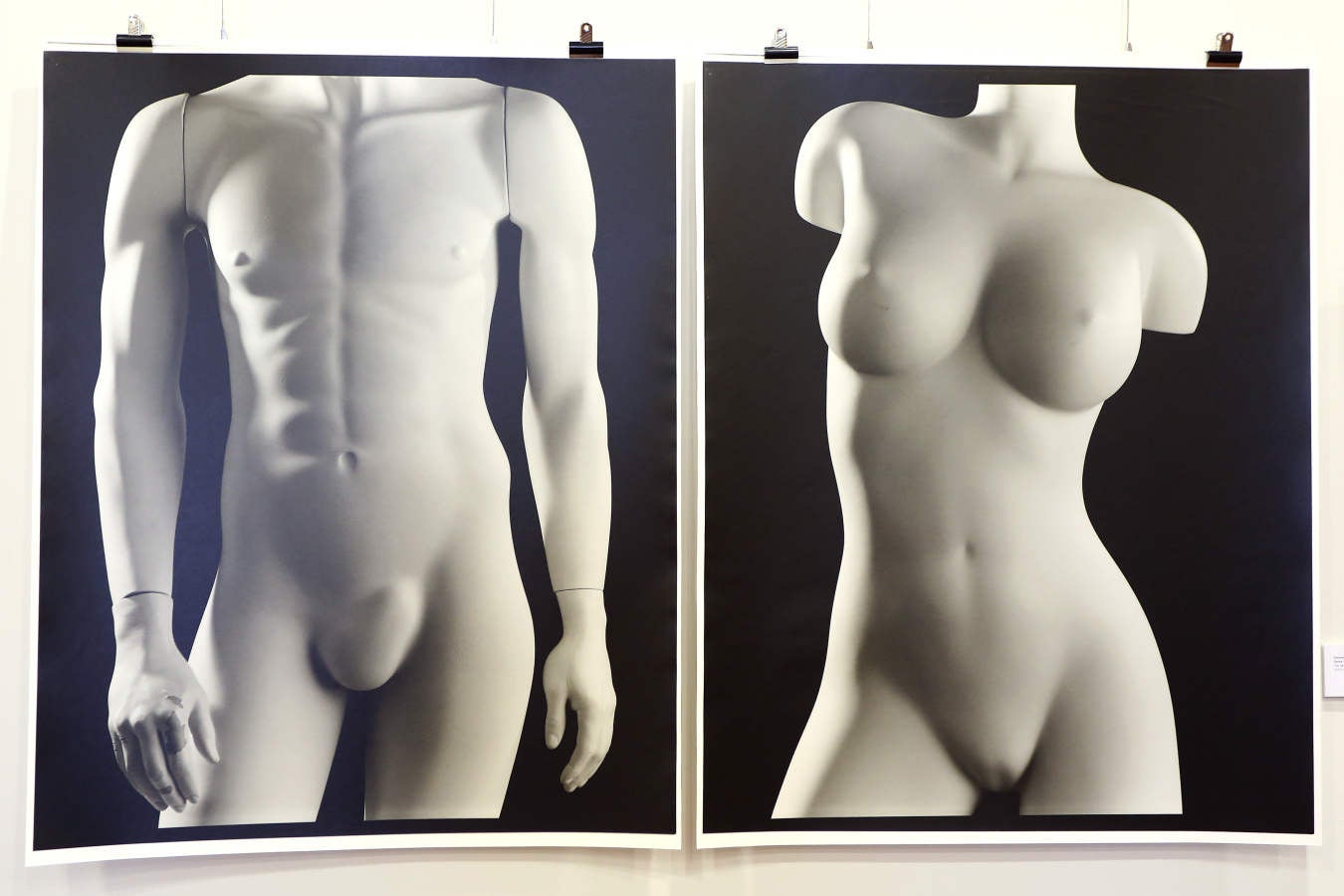 D.Museoa alberga desde este viernes y hasta el próximo 20 de mayo una exposición que, bajo el título 'Espacio para una Aparición', muestra las diferentes visiones de la iconografía cristiana de Gorka Salmerón y Joxan Iza que exponen juntos por primera vez.