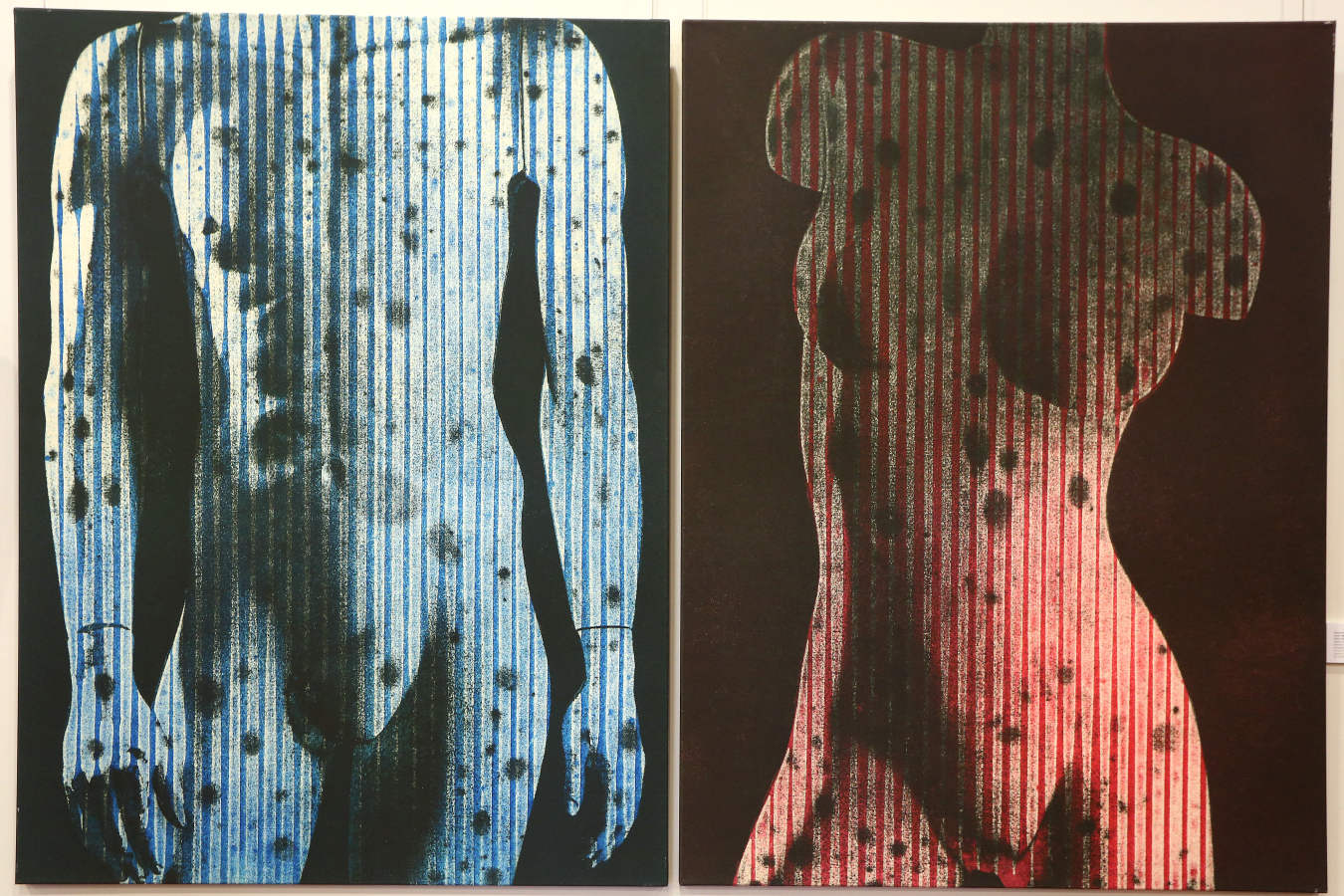 D.Museoa alberga desde este viernes y hasta el próximo 20 de mayo una exposición que, bajo el título 'Espacio para una Aparición', muestra las diferentes visiones de la iconografía cristiana de Gorka Salmerón y Joxan Iza que exponen juntos por primera vez.